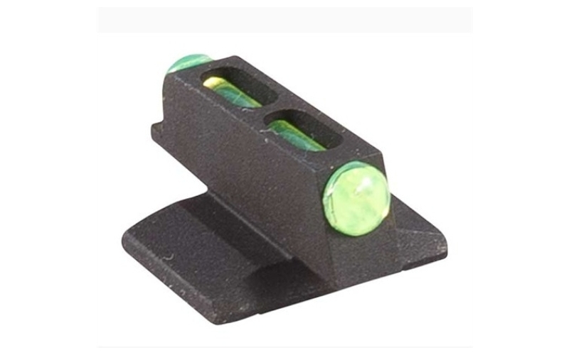 Novak Fiber optic front sight, green, .190'' high, fits colt 1911